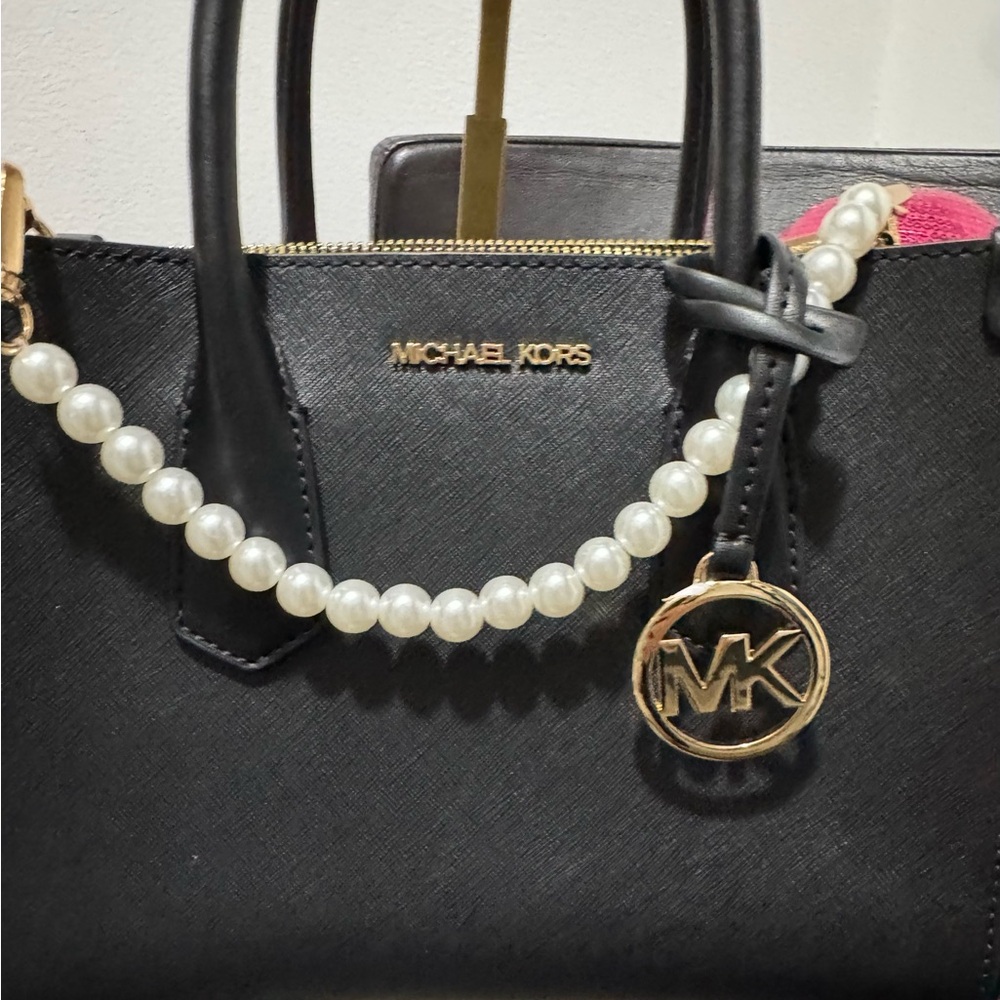 Faux Pearl Bag Cain